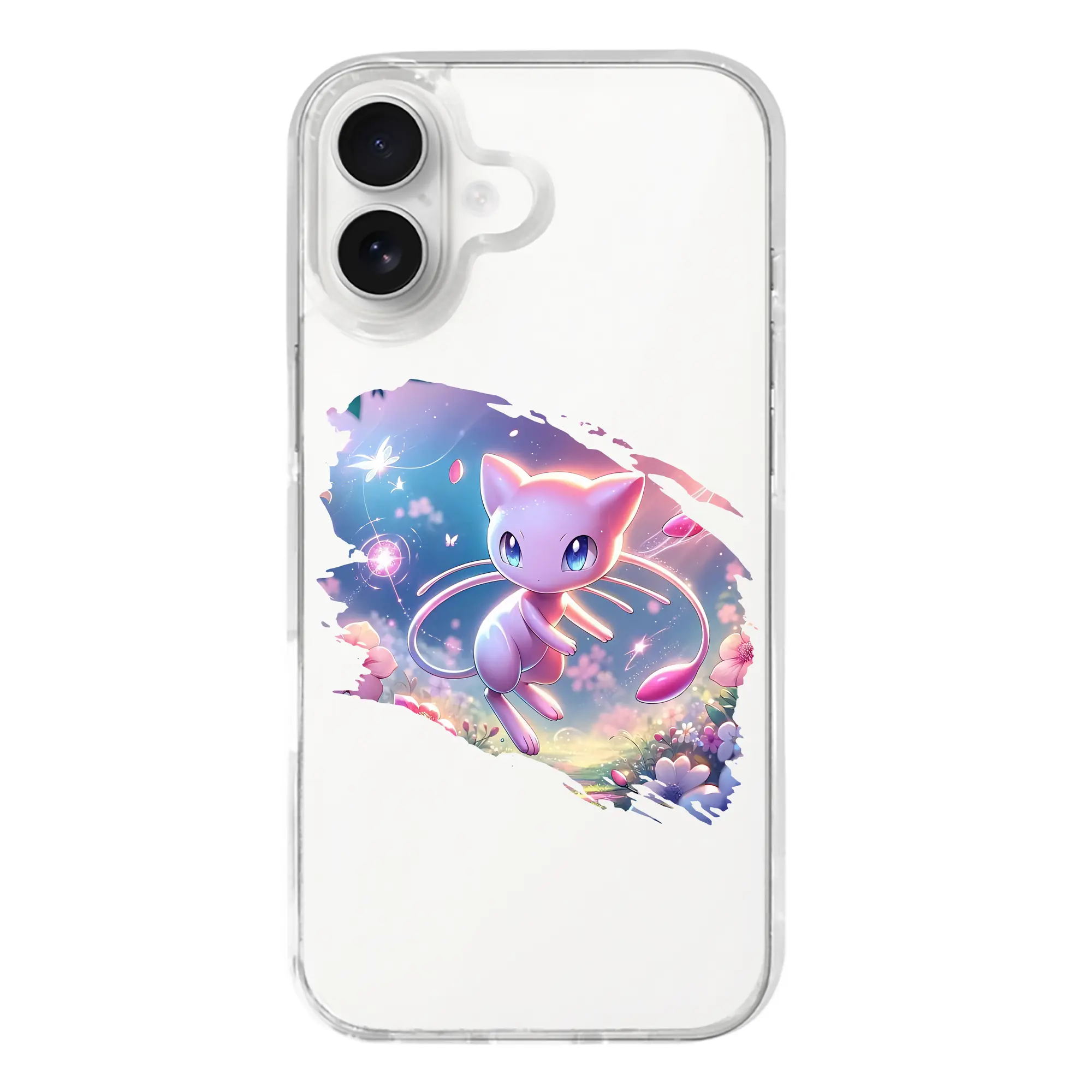 ポケモン グッズ,ミュウ - iPhone 17シリーズ 透明スマホケース – 薄型・耐衝撃・精密フィット保護カバー